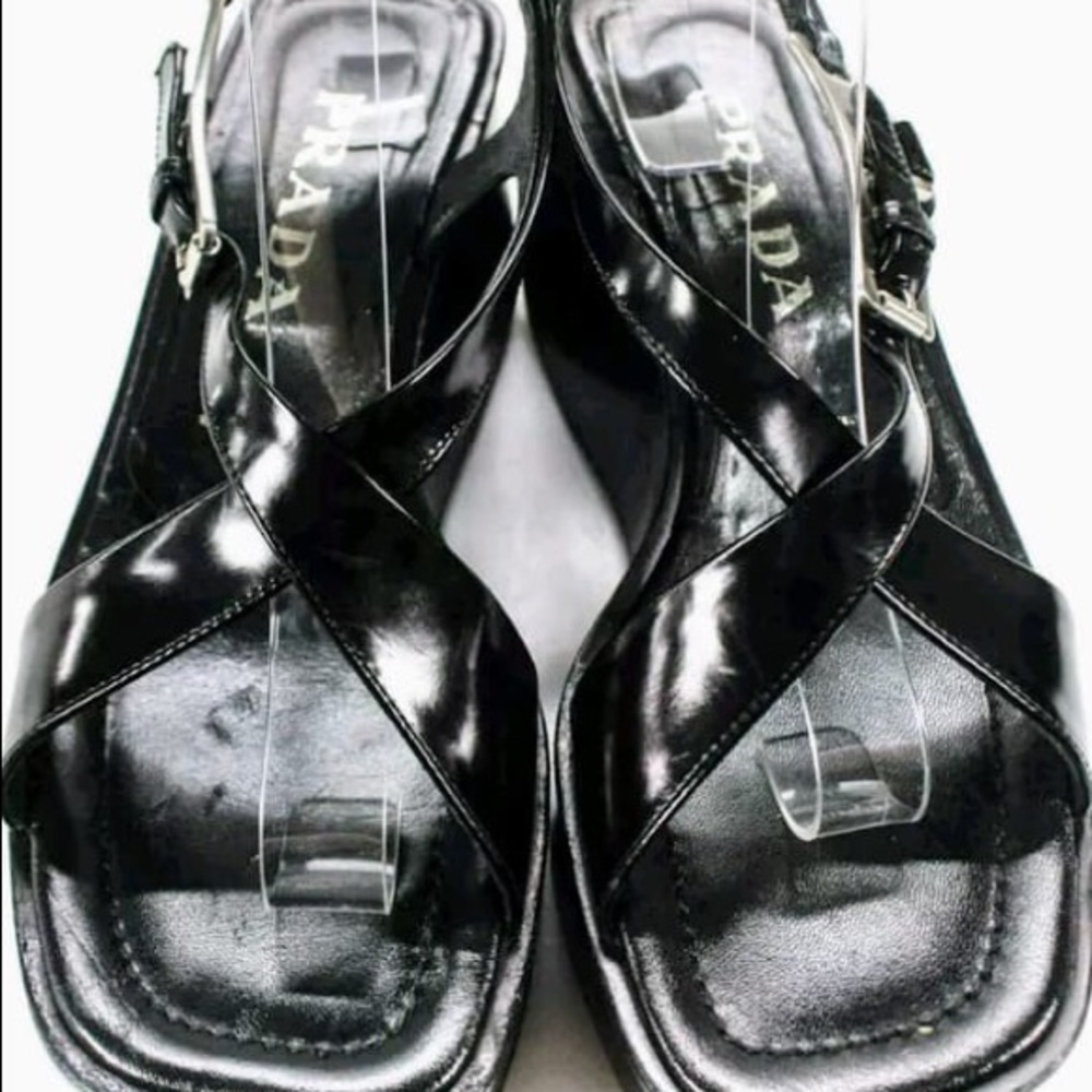 Prada Womens Platform Sandals..